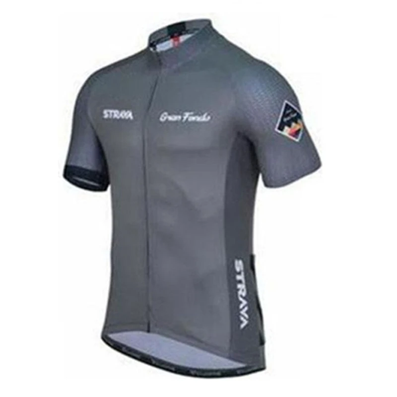 2020 Strava Pro Велоспорт Джерси Топы лето гоночный велосипед Одежда Майо Ropa Ciclismo Uniformes