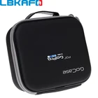 LBKAFA EVA Портативная сумка для путешествий защитный чехол для GoPro Hero 9 8 7 6 5 4 SJCAM SJ4000 SJ6 YI аксессуары для камеры