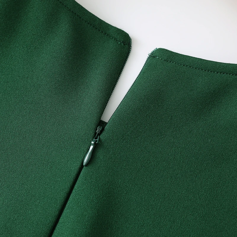 Летние Для женщин Вышивка плюс Размеры Платья для Элегантный Леди Черный Зеленый