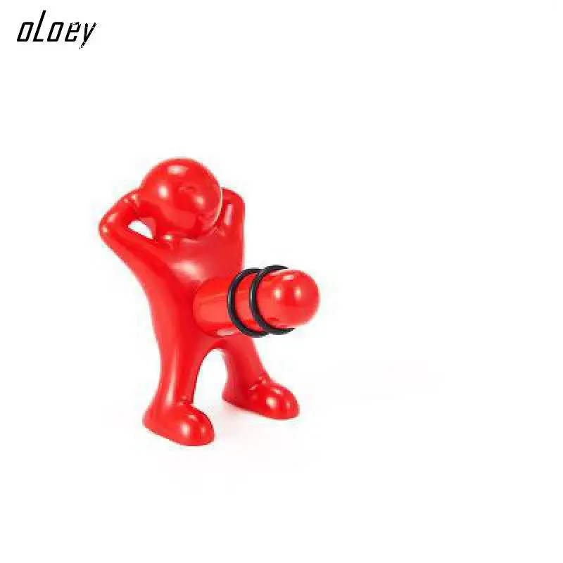 OLOEY 1 шт. новейшая креативная винная пробка Happy Man Guy, забавные инструменты ABS, заглушка для бутылок, кухонные подарки на Рождество и Хэллоуин