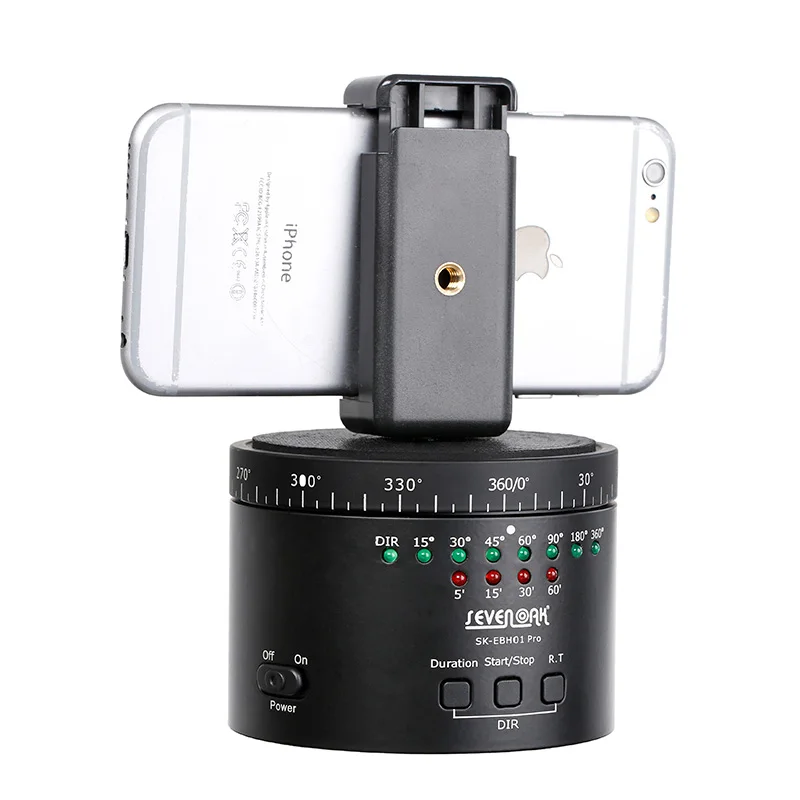 Электронный промежуток времени панорамный шаровой головкой для iPhone смартфон Gopro