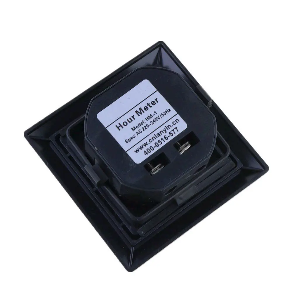 Новый 50 Гц переменного тока 24V 110V 220v счетчика Non сбрасываемый квадратный