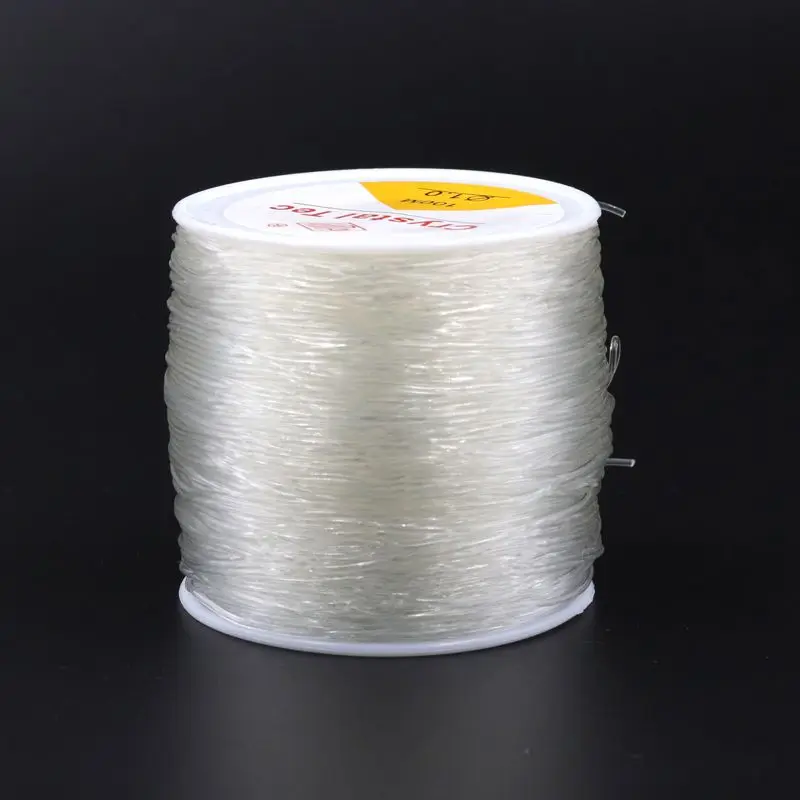 100yd 0.5 0.8 1mm High Elastic Beading Cord String Crystal Thread for Jewelry Making DIY Necklace Bracelet Accessories Wholesale