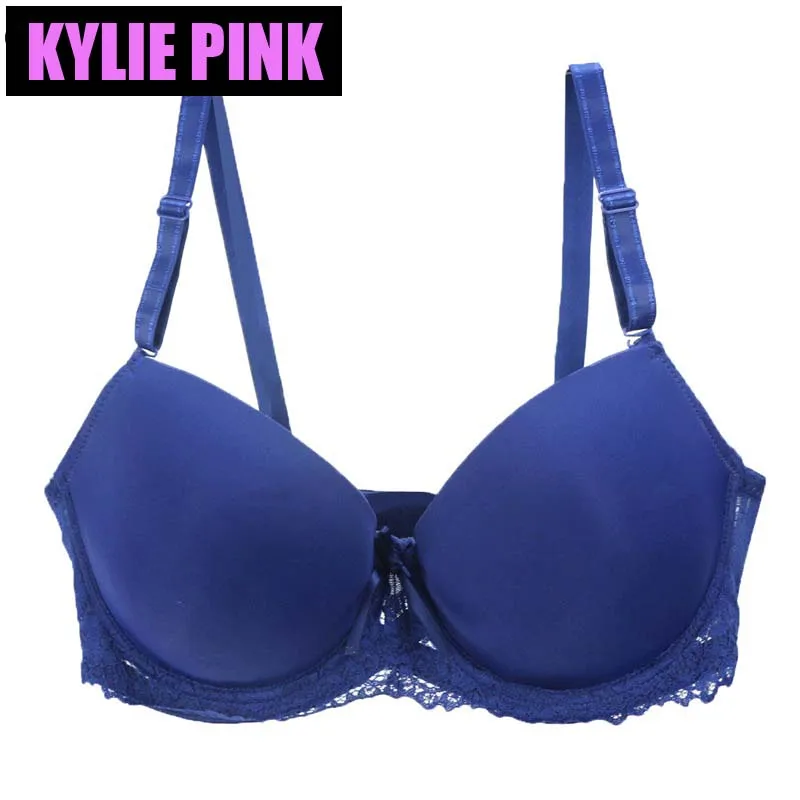 KYLIE/розовый 6 цветов, 6 шт./партия, большой бюстгальтер для женщин и девочек, большие размеры, сексуальные бюстгальтеры пуш-ап, нижнее белье, женское нижнее белье, бюстгальтеры на бретелях