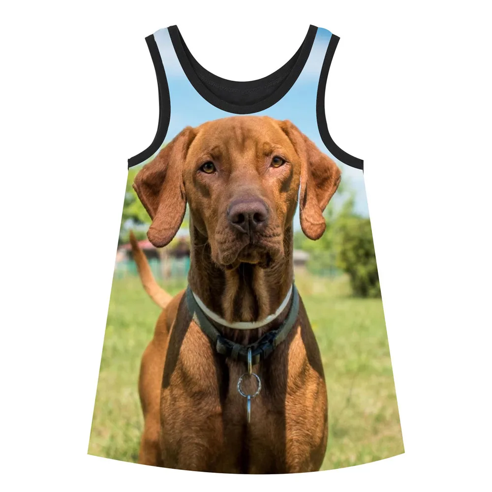 Стильное летнее платье для маленьких девочек большая Брендовая детская одежда с