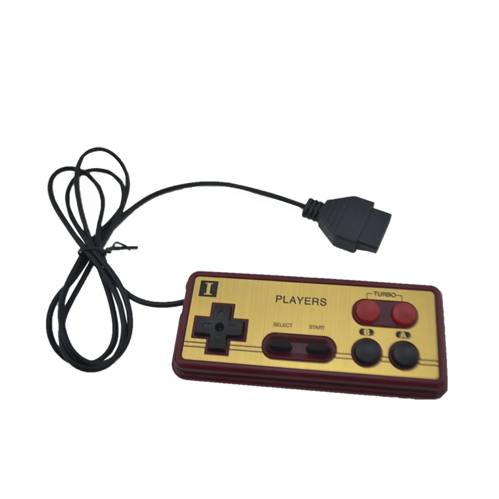 Игровая Консоль геймпад 8-битный стиль 15Pin Разъем Кабельный контроллер для N-E-S F-C