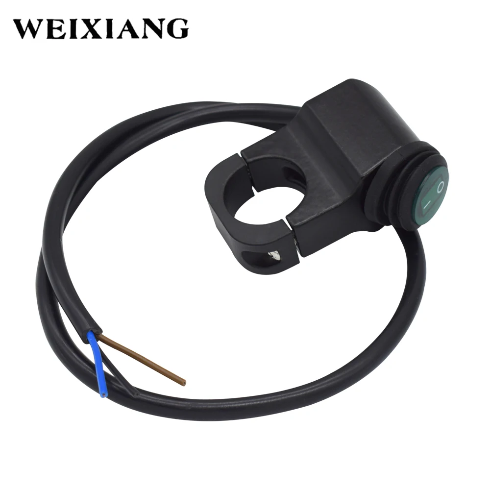 Водонепроницаемый 12 В для мотоцикла 7/8 дюйма 22 мм с переключателями на руль