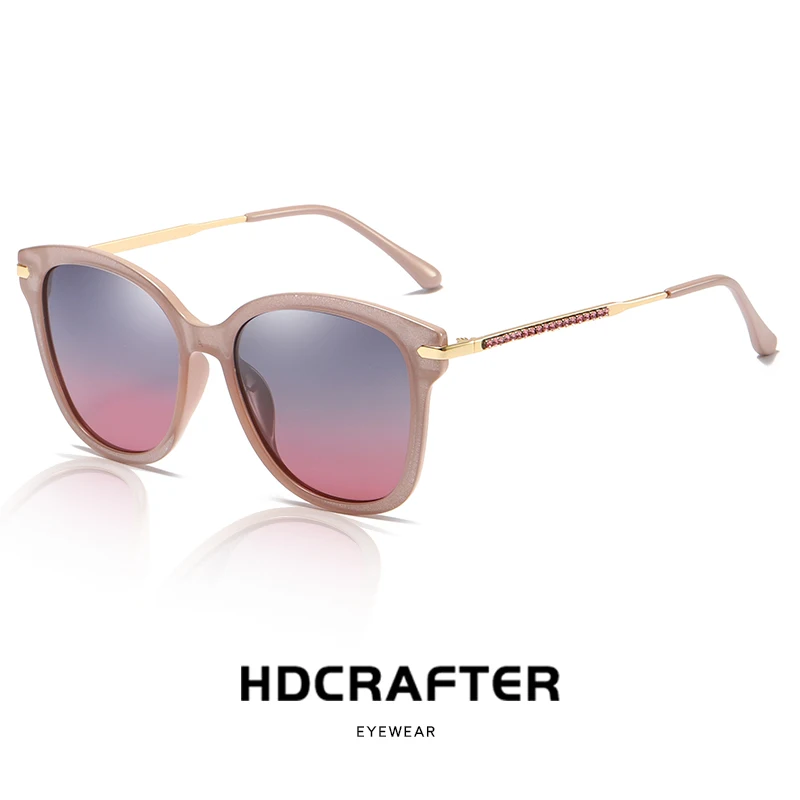 Поляризационные солнцезащитные очки больших размеров для женщин фирменный