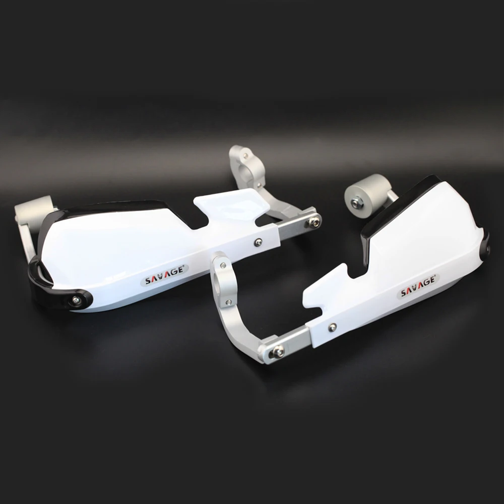 Белый руль рукавицы защита рук для BMW R1200R R1200 R 2007 2014 Аксессуары мотоциклов