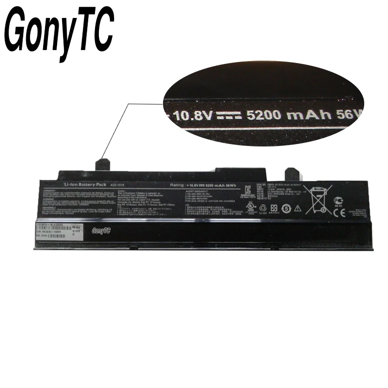 Оригинальная ячеечная A32 1015 Аккумулятор для ноутбука ASUS Eee PC 1015P 1015PE 1015PW 1215N 1016 1016P