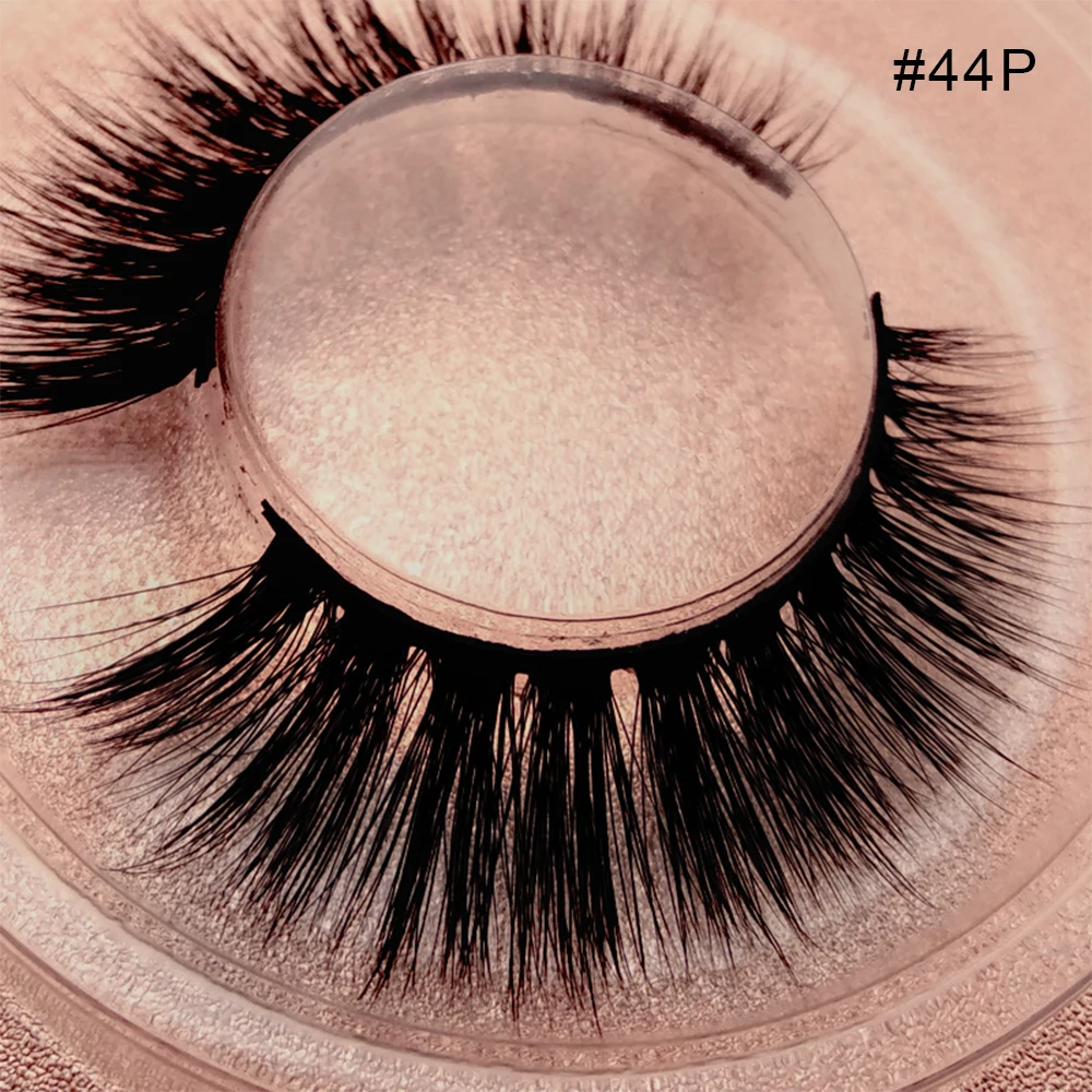 1 pair Natural Black Soft False Eyelashes 3D Mink Eyelash Eyelash Natural Eyelash Makeup Accessories Eyelash Extension