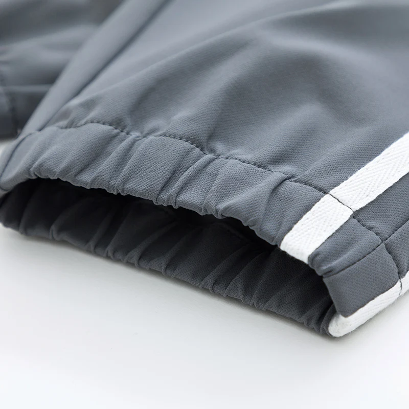 SEMIR мужские брюки без застежки с боковой полосой, мужские спортивные штаны, спортивные штаны с эластичным поясом на шнурке, повседневные, подходят по щиколотку