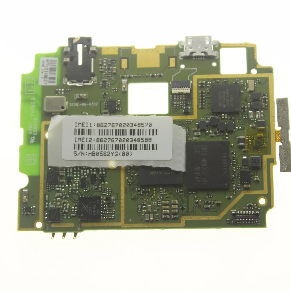 Оригинальная новая материнская плата Lenovo S920 с IMEI ярлыком из сервисного центра