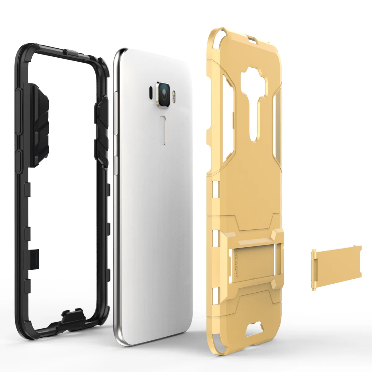 Для Asus Zenfone 3 ZE552KL чехол Z010D сверхпрочный армированный Гибридный Жесткий