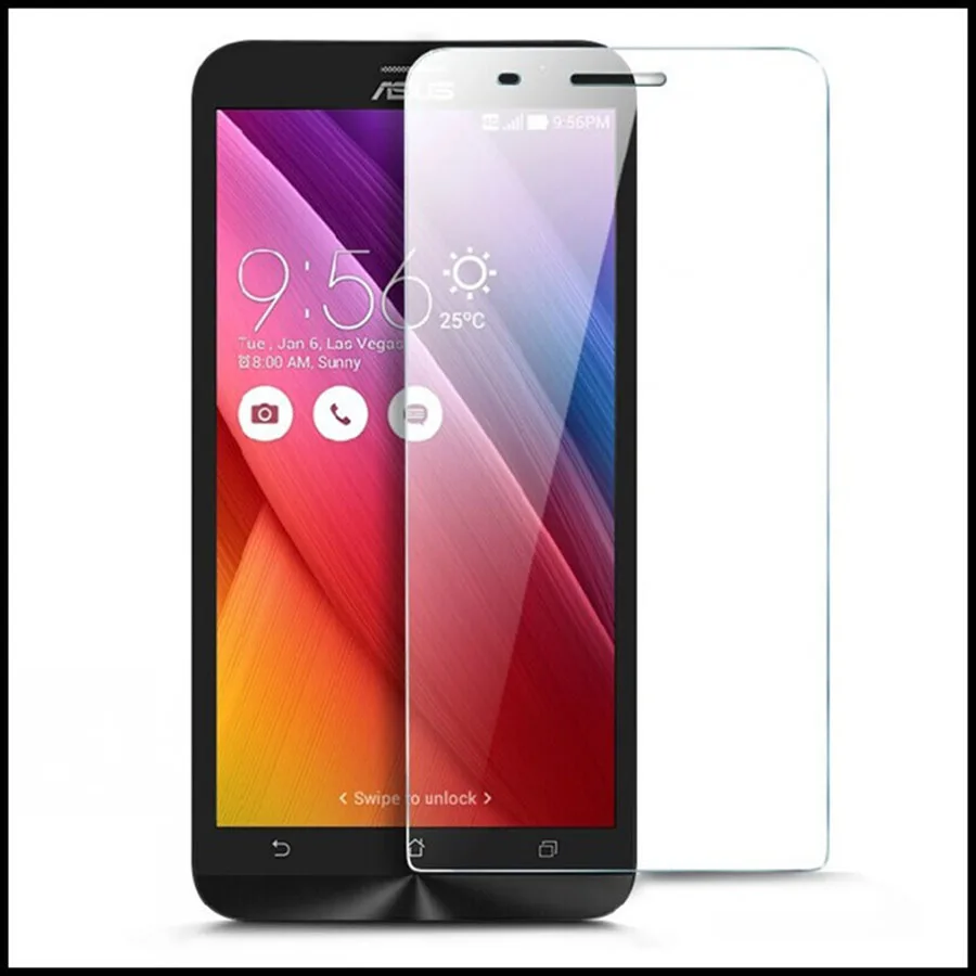 2PCS Glass for Asus Zenfone 2 ZE551ML Tempered Screen Protector ZE550ML | Мобильные телефоны и аксессуары