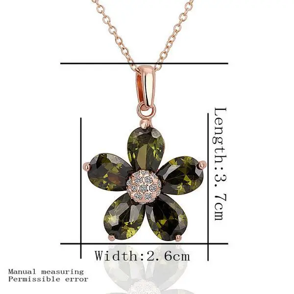 Wholesale Fashion Jewelry 18K Gold Plated Necklace Nickel Free Pendant Crystal Elements Australian Necklaces Shipping PN427 | Украшения и