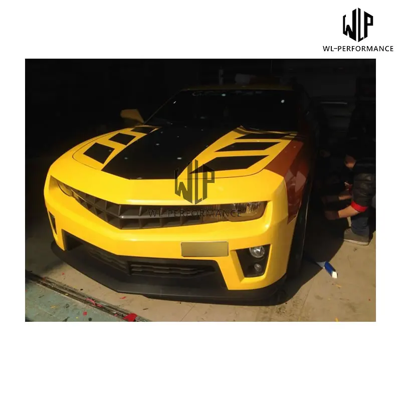ZL1 High quality PP Upainted Front bumper racing grills Car body kit For Chevrolet Camaro ZL1 10-14