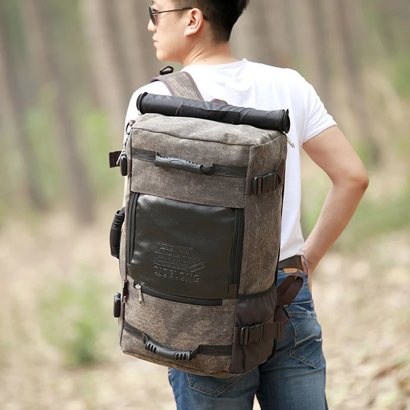 Горячая Спорт на открытом воздухе путешествия большой емкости рюкзак мужская