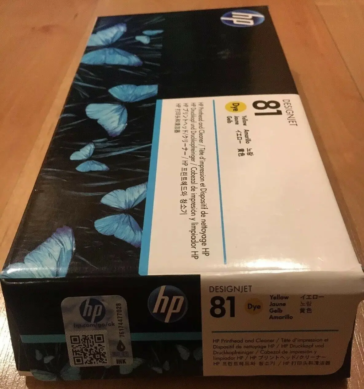 Original Genuine Print Head for HP 81 Yellow C4953A Printhead/Cleaner for DesignJet 5000 5500