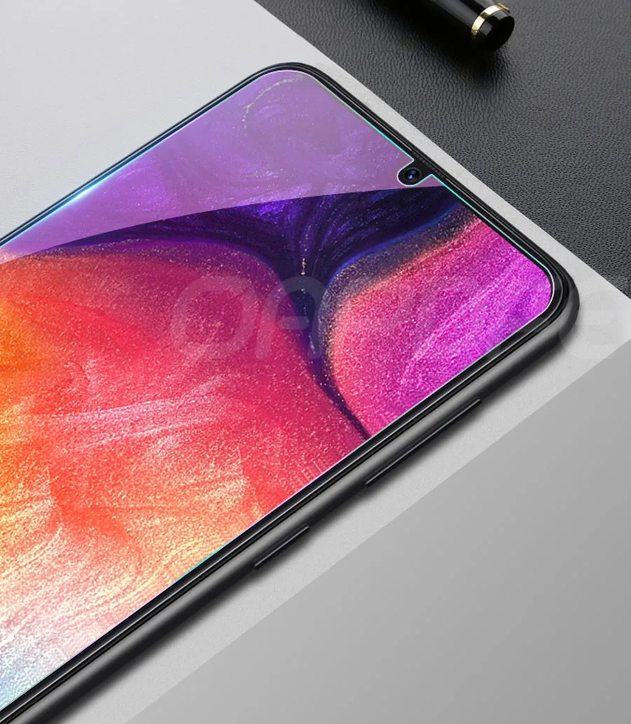 С уровнем твердости 9H закаленное Стекло для samsung Galaxy A90 A80 A70 A60 A50 A40 A30 A20 A10 M30 M20 M10 Экран Защитная Стекло пленка