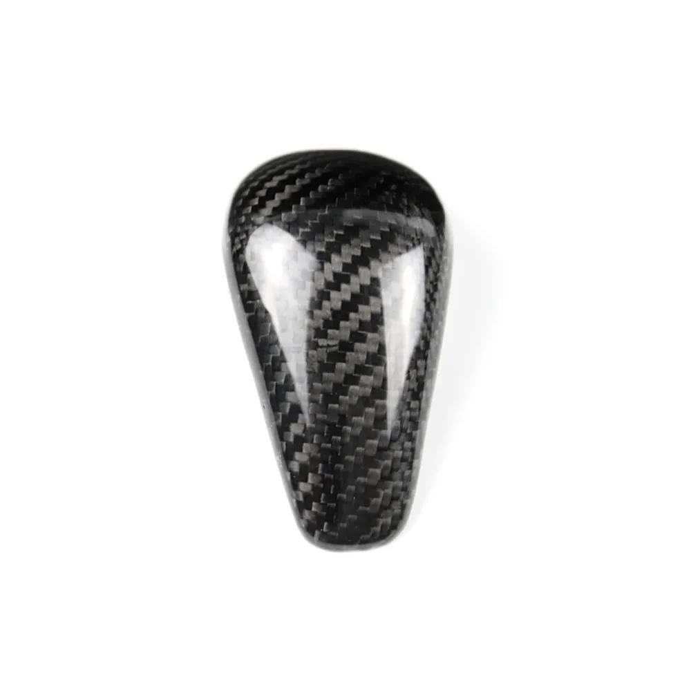 

Carbon Fiber Interior Gear Shift Knob Cover Shifter Trim Sticker For Audi A6L A6 A7 16-18 Left Hand Drive LHD