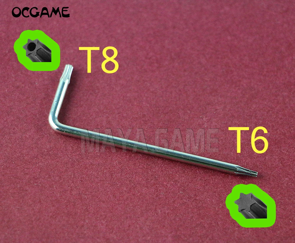 Отвертка для ключей OCGAME T6 T8 L Xbox 360 контроллер One наборы модов/ремонт отвертка Torx