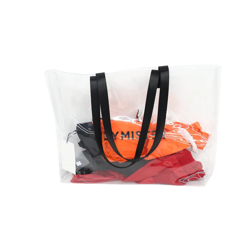 Новинка лета 2019 хит модный из ПВХ прозрачный пляжная сумка для женщин креативные
