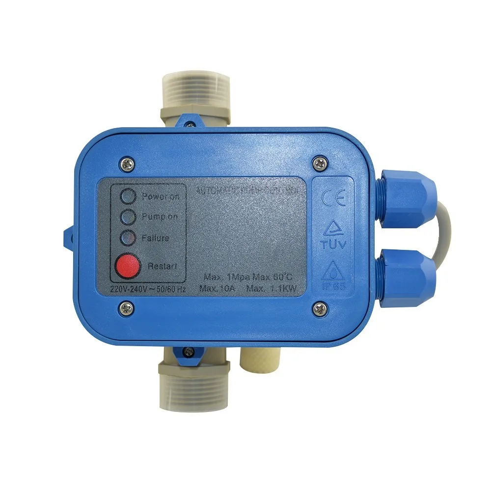 MK-WPPS04 IP65 10A 220V-240VAC переключатель давления водяного насоса автоматически контролируемый электронный переключатель защита от воды регулируемая - Цвет: MK-WPPS04