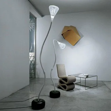 Floor lamp living room bedroom den home modern minimalist fashion personality creative bent with ornaments MD-8274 |