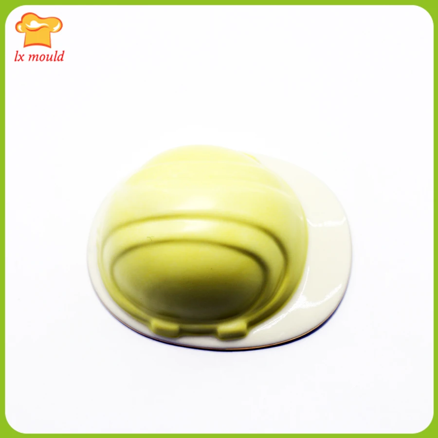 LXYY New Hard Hat Silicone Mould Cake Decoration Chocolate Molds Clay Soap Candle Etc | Дом и сад
