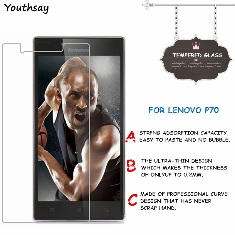 2 шт для стекла lenovo P70 защита экрана закаленное стекло для lenovo P70 стекло для lenovo P 70 защитная пленка P70A Youthsay
