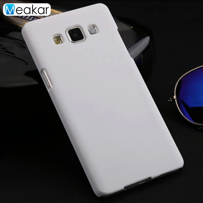 Coque 5.5For samsung Galaxy A7 чехол для samsung Galaxy A7 Duos Sm A700 A700FD A700F A7000 телефона чехол-лента на заднюю панель - Цвет: white