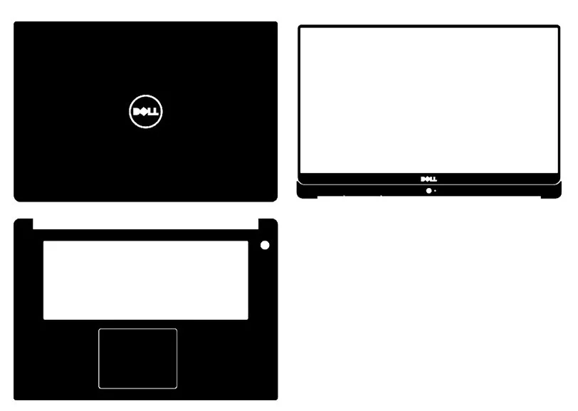 

Чехол для ноутбука из углеродного волокна для Dell Inspiron 15-7560 i7560 2016 выпуска