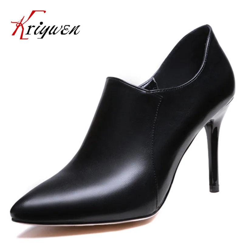 Большой размер 33 42 2016 новая мода женщины туфли на высоких каблуках модные женские