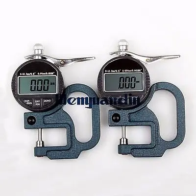 Толщиномер цифровой с ЖК дисплеем 0 10 мм 01 мм|tester|tester digitaltester lcd |
