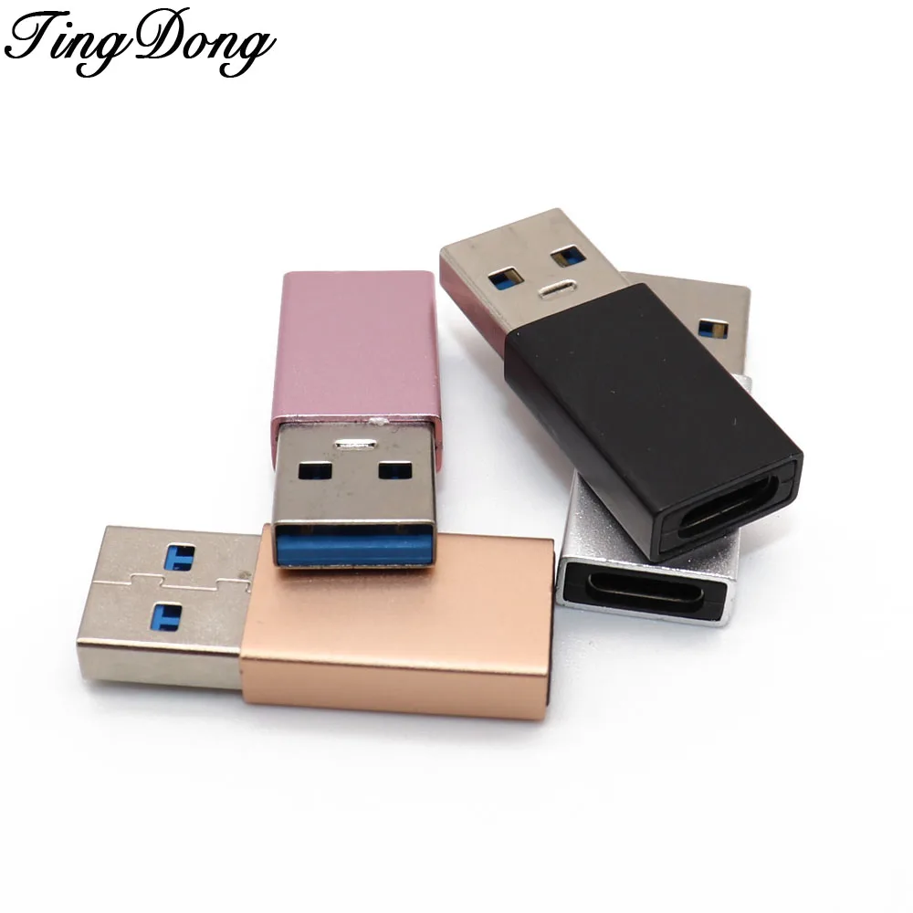 TingDong 1 шт. адаптер переходник для USB 3 0 типа C Мама и папа папа|Переходники адаптеры|