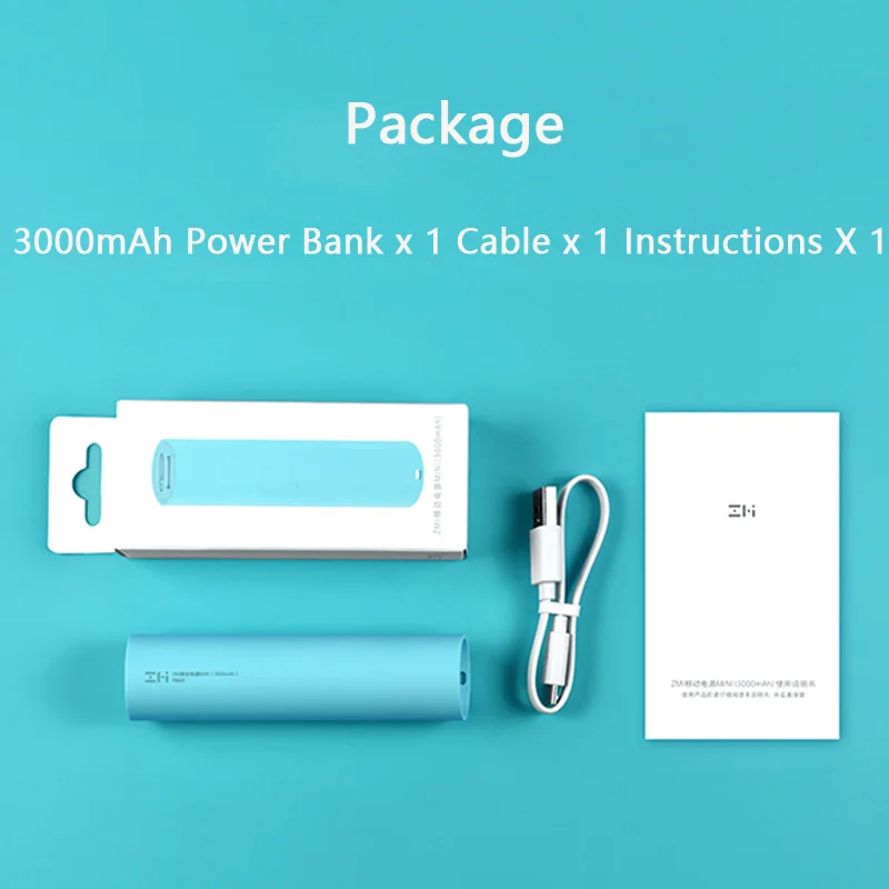 Сменный аккумулятор XIAOMI ZMI Full 3000 мАч 18650 | Электроника