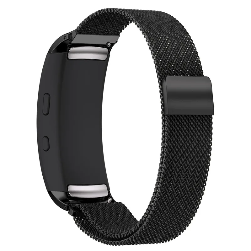 Магнитный ремешок из нержавеющей стали для samsung gear Fit 2 Watch часов Миланский Galaxy Fit2