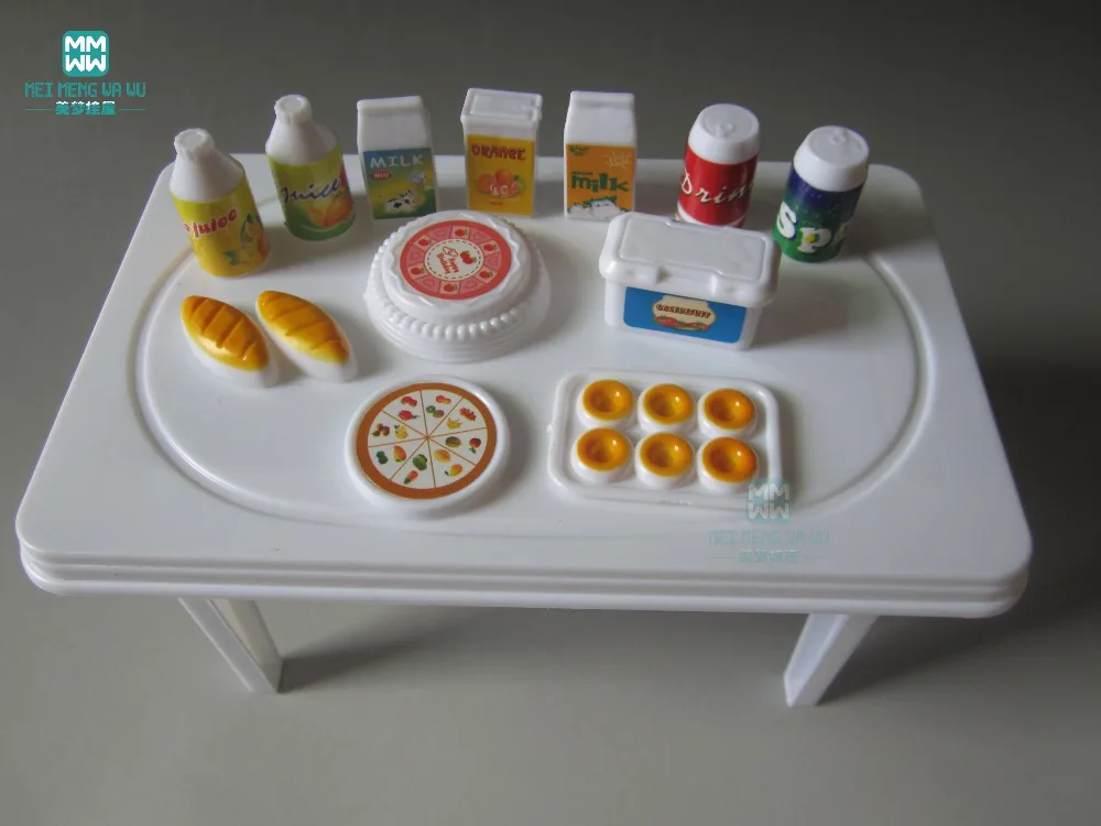 Аксессуары для кукольного домика посуда еда торт молоко кукол BJD SD Monster height |