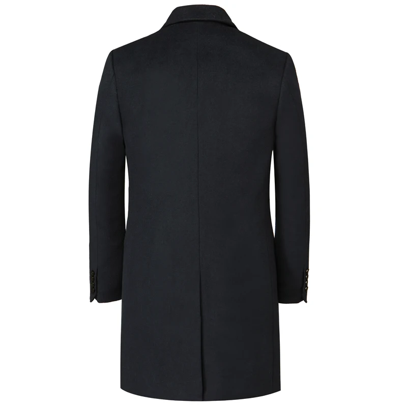 Мужское длинное шерстяное пальто Beckham тонкая ветровка на заказ|wool slim coat|male long coatwool
