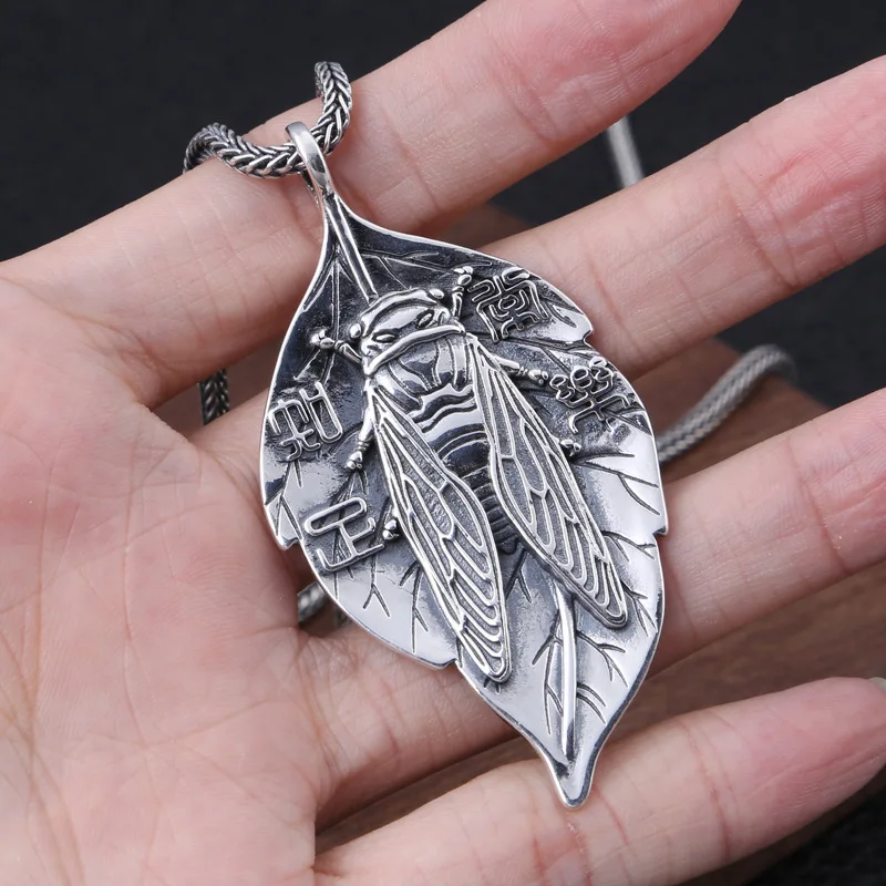 Кулон в виде насекомого из серебра 100% пробы|Подвески| |