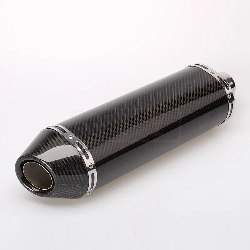 Универсальный мотоциклетный угольный фильтр выхлопная труба akrapovic глушитель Escape Moto для стрел для большинства мотокросса ATV коррозию с байк-скутера