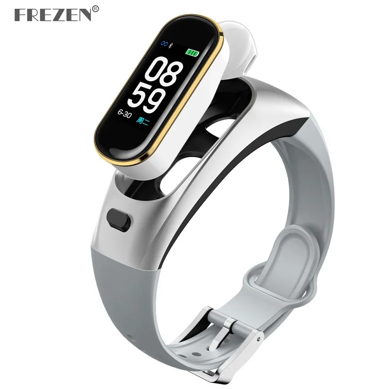 Смарт браслет FREZEN H109 с монитором сердечного ритма и артериального давления Bluetooth