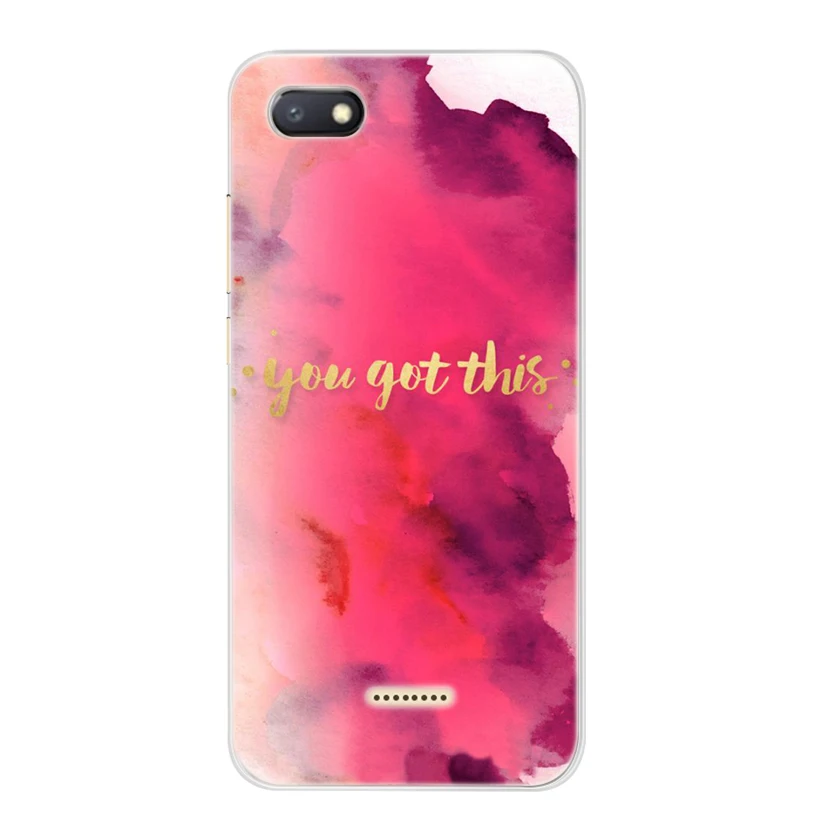 Чехол для Xiaomi Redmi 6A 4X Note 3 5 6 pro 5A Mi A1 4 Pro 4A силиконовый чехол телефона Tpu Funda Coque D061 |