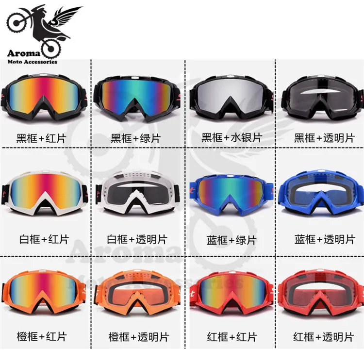 

12 colors available moto protection eye ATV part motorbike eyewear motorcycle goggles pit bike glasses for KTM motocross goggle