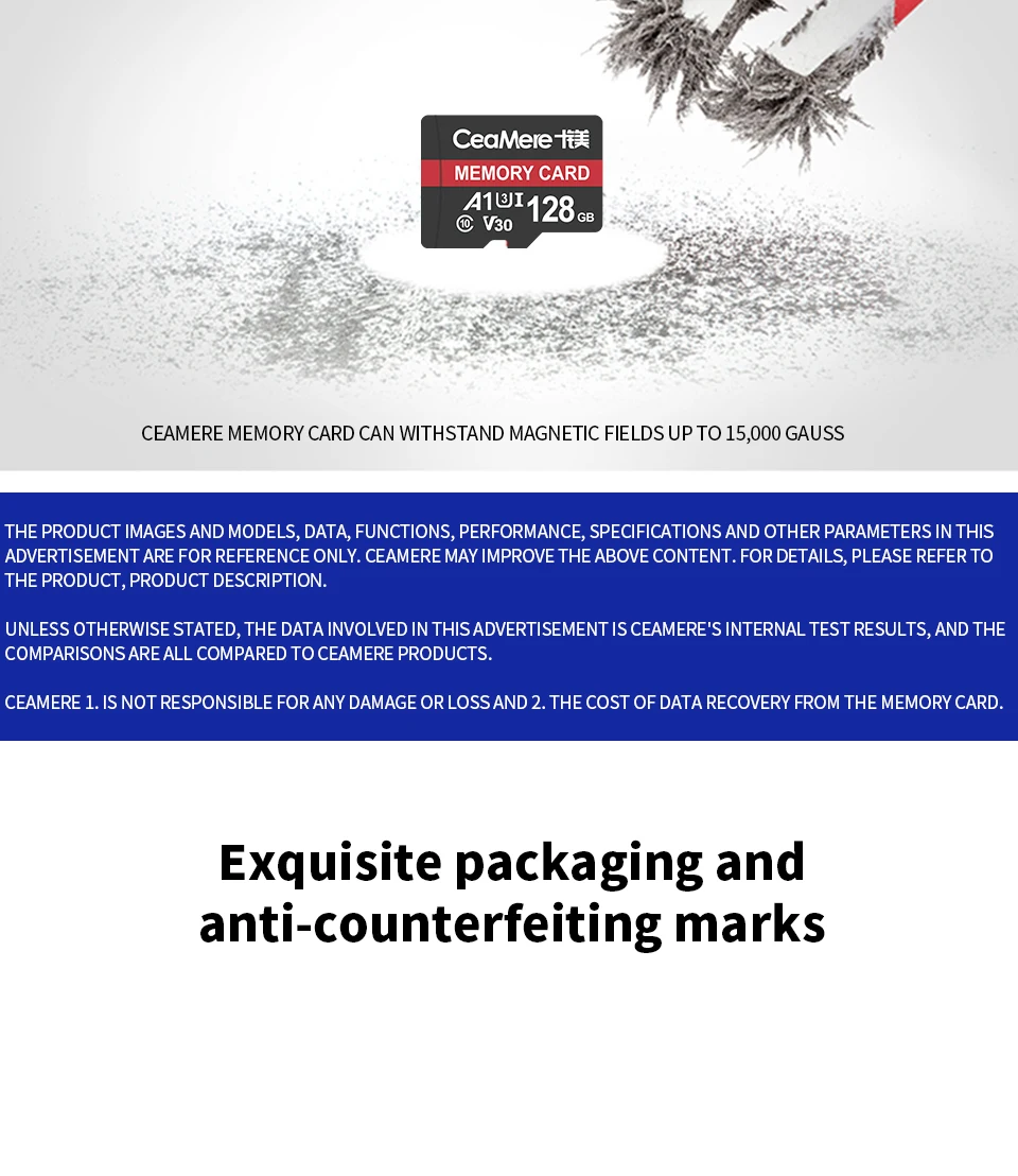 CeaMere карта памяти 256 ГБ 128 Гб 64 Гб U3 UHS-3 32 ГБ Micro sd карта класс 10 UHS-1 флэш-карта памяти Microsd TF/sd карта s для планшета