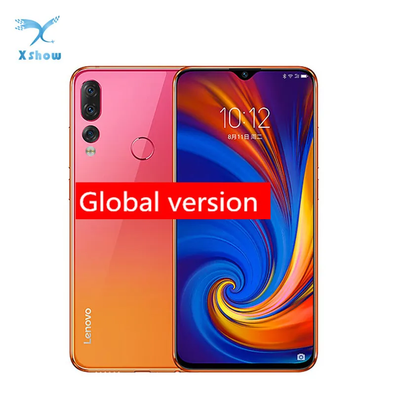 Gloval версия мобильного телефона lenovo Z5S ZUI 6," QHD 2340X1080 4 Гб 64 Гб Восьмиядерный процессор Snapdragon 710 Тройная задняя камера Face ID