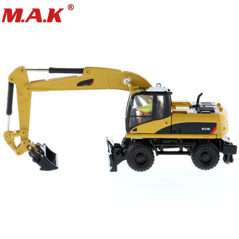 Колесный экскаватор 1/87 M318D серии high line 85177 коллекционная строительная техника