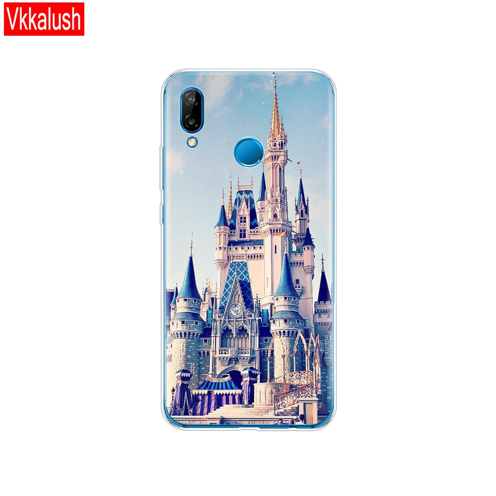 80039 Силиконовый чехол для 5,8" huawei P20 Lite huawei P20 Pro, чехол для huawei P 20, Защитная прозрачная задняя крышка для телефона - Цвет: 80039