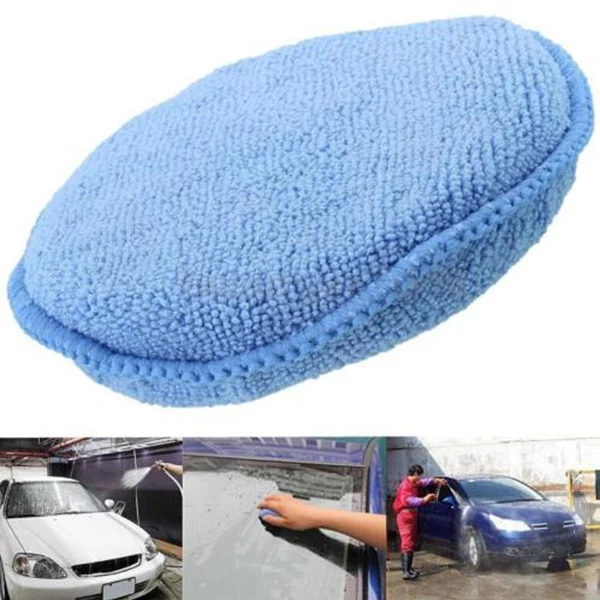 5Pcs/Set Microfibre Foam Sponge Polish Wax Applicator Pads Car Home Cleaning | Автомобили и мотоциклы